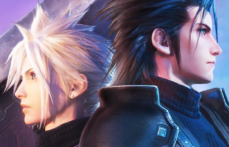 Grafica di Final Fantasy dove si vedono i due personaggi protagonisti animati in 3D