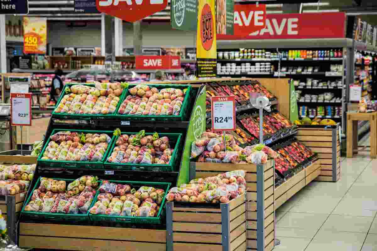 Le offerte all'interno di un supermercato