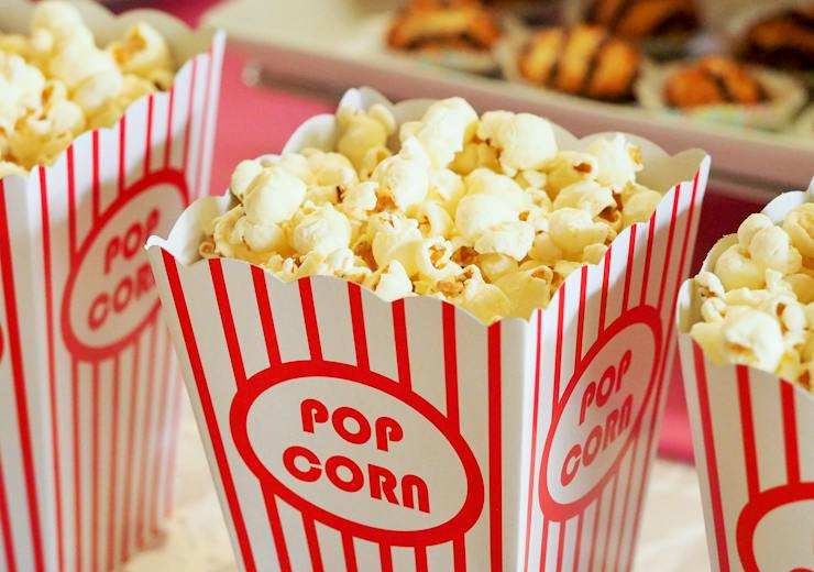 Cinema, popcorn
